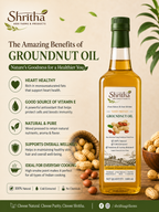 Wood Pressed Groundnut Oil